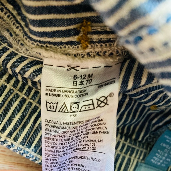 Baby Gap Short Overall - Picture 9 of 9